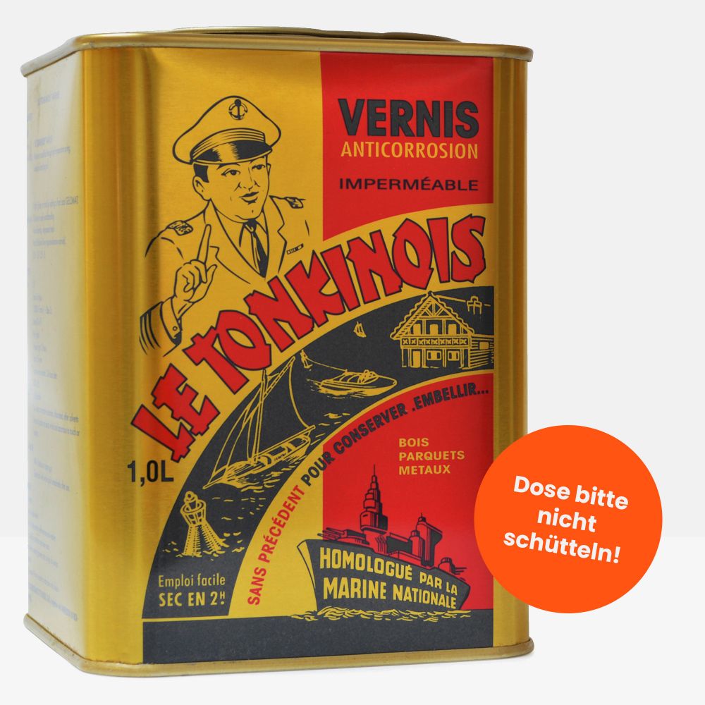 Le Tonkinois Bootslack  Leinöl-Lack Parkettlack Bio-Lack Top-Angebot 21,00 €/L 